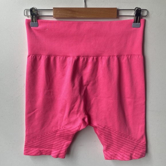 (A55) NEW JoyLab Women's High-Rise Seamless Bike Shorts 7", Pink, Size M, NWOT - Picture 9 of 9